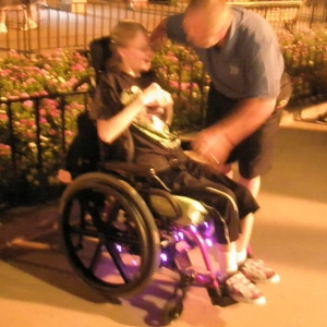 lights on wheelchair