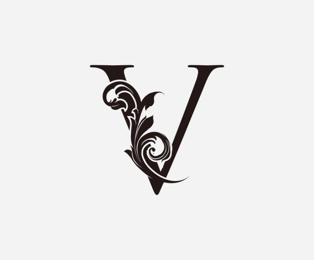 ornate-v-letter-classic-vintage-floral-logo-icon-vector-id1305341197