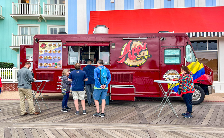 Disney's BoardWalk Inn Apps Food Truck's BoardWalk Inn Apps Food Truck