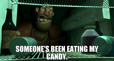 YARN | Someone's been eating my candy. | Open Season | Video gifs by quotes  | a4273071 | 紗